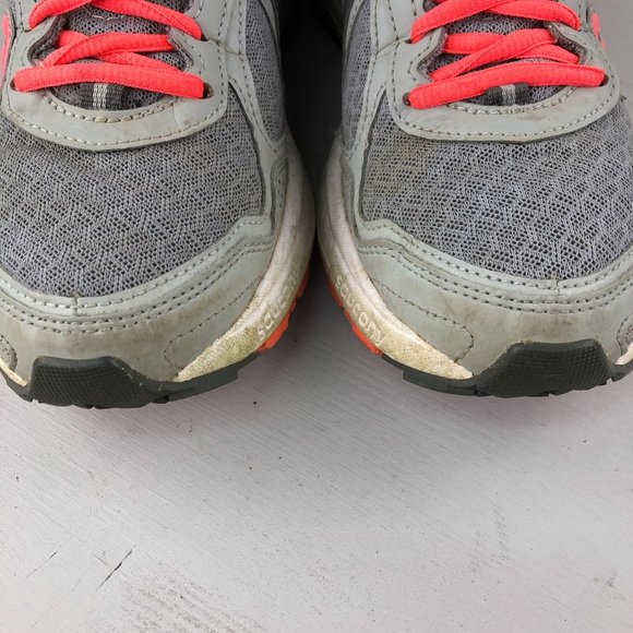 Saucony Women's Size 8 Grid Cohesion 10 Grey Pink Running Sneakers S15333-17 - Picture 4 of 13